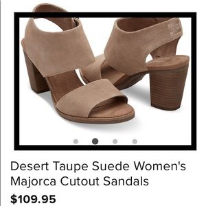 Toms Majorca cut out sandals